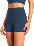 Cotton stretch bike shorts for women, 7-inch inseam, soft jersey fabric, pull-on style, for casual activity and everyday wear.