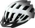 Adult bike helmet adjustable, lightweight road mountain cycling with detachable visor.