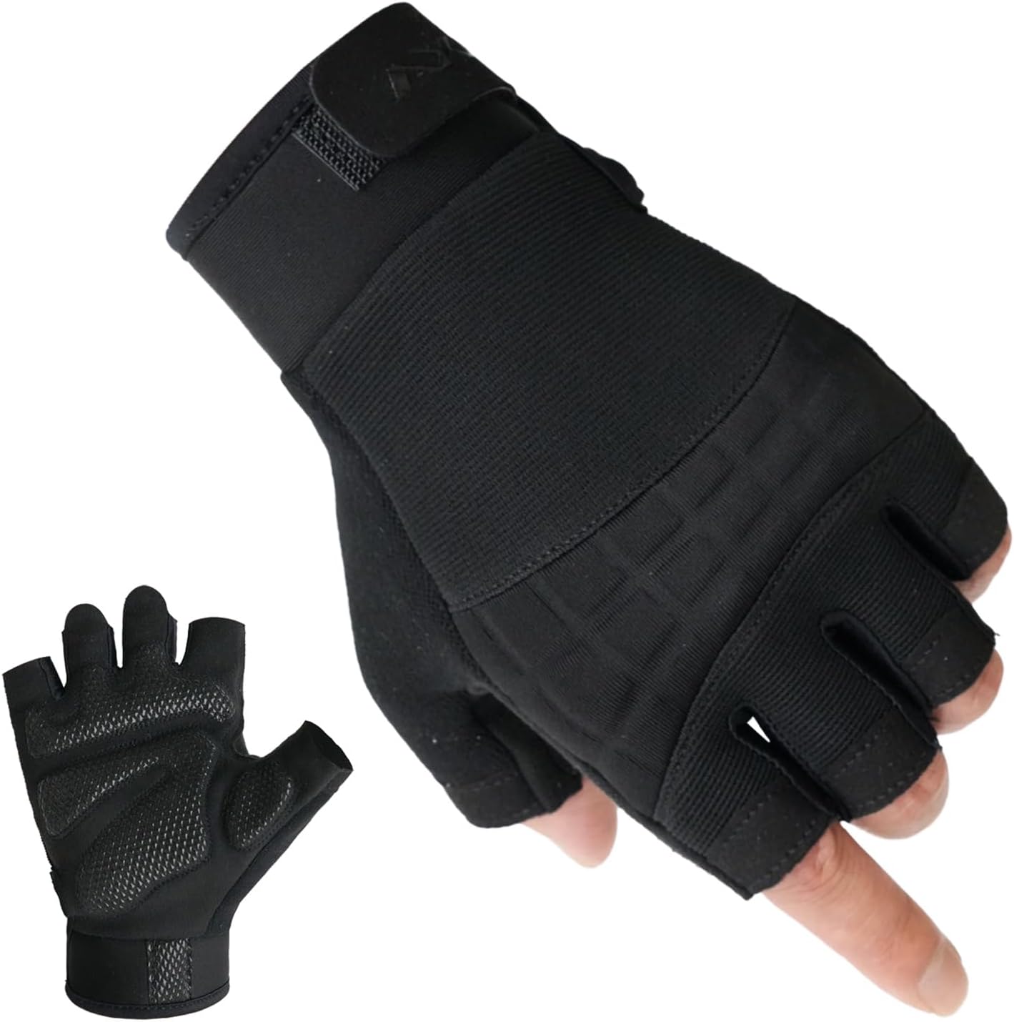 Workout gloves for men and women, breathable snug fit for weightlifting cycling gym training.