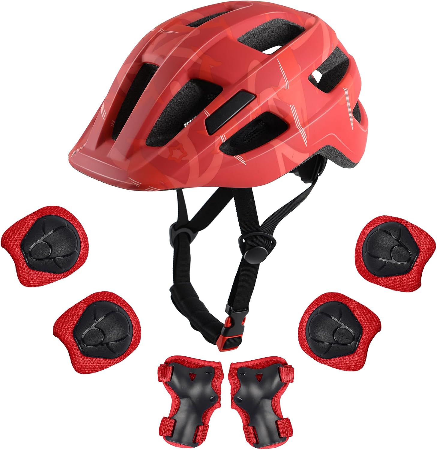 Kids bike helmet for boys girls, toddler to youth, multi-sport lightweight safety.