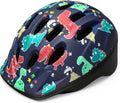 Kids bike helmet, toddler to youth sizes, adjustable, unicorn design, 14 vents, multi-sport.