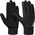 Kids winter gloves, water resistant touchscreen, warm soft lining for ages 3-15.